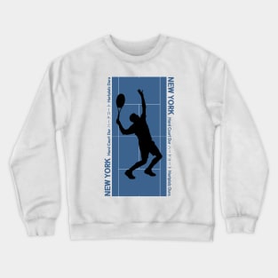 Tennis Serve Grand Slam New York Crewneck Sweatshirt